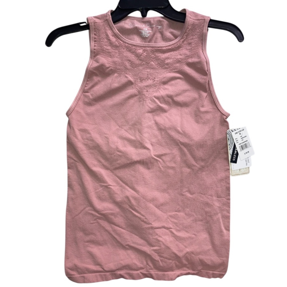 French Laundry Pink Tank Top with Soft Fabric and Casual Style